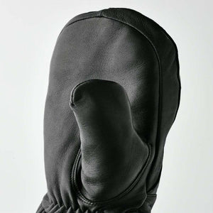 Black Hestra leather mitten