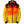 ActionHeat Iowa Hawkeyes heated puffer jacket with yellow and orange gradient design
