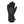 Kombi black winter glove with textured palm and elastic wrist