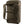 Back view of dark olive FjallRaven backpack with padded shoulder straps and chest buckle
