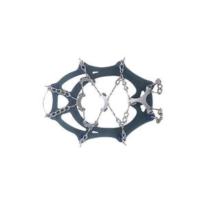 Snowline traction spikes with metal chains and rubber harness