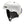 Smith Optics white matte ski helmet with black ear pads and chin strap