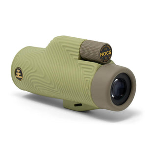Olive green NOCS Provisions monocular with textured grip and focus dial