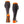 Gobi Heat grey and orange heated socks with battery pockets
