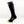 Black Hotronic heat sock with yellow toe and logo