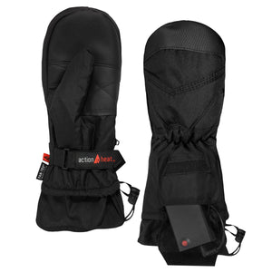 ActionHeat black heated mittens with battery pack