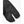 Black Hestra lobster style glove with patterned grip on palm