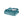 Teal Serta heated throw blanket with remote control