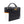 Black Kanga insulated cooler bag with top handle and white side mesh pocket