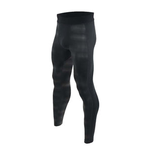 Seirus black compression leggings with textured pattern