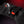 Black Hotronic glove with adjustable wrist strap and red logo detail