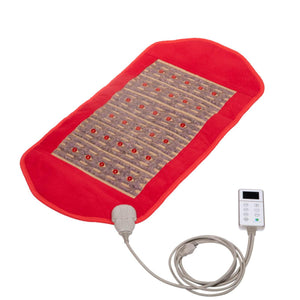 HealthyLine red gemstone heating mat with digital controller