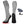 ActionHeat grey heated socks with black non-slip soles, battery packs, and charging cable
