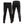 Gerbing black heated base layer pants with red stitching details