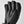 Black leather Hestra three finger glove