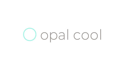 Logo featuring a light teal outlined circle followed by grey text 