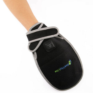 HealthyLine Portable Heated Gemstone Pad - Hand Model with Power-Bank InfraMat Pro