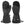 ActionHeat black heated mittens with battery compartment and adjustable wrist strap