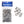 Korkers Triple Threat Sharp Steel Spike Kit, 7mm, 40 Pack - Silver