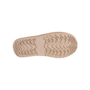 Cloud Nine Sheepskin boot sole with textured wave pattern