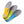 Three Sidas insoles with yellow green and blue arch supports on a white background