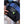 Back view of Smith Method Pro ski helmet with blue goggle strap and adjustment dial