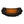Black heated hand warmer muff with orange heating element graphic