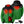 ActionHeat green and black heated jacket showing heating element locations and battery pack
