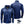 ActionHeat blue quarter zip heated fleece pullover with battery pack and charging cable