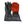 Mobile Warming black heated gloves with visible red heating elements