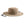 Tan Mission wide brim sun hat with perforated side panels and adjustable chin strap