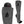 Grey heated sock with battery pack in top pocket and gorilla logo