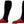 Pair of black and red Core knee high compression socks