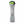Sidas grey heated ski sock with green cuff and black battery attachment snaps