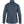 Back view of a dark blue FjallRaven quilted jacket with a high collar