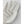 Close up of grey and white athletic glove palm