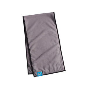 Grey Mission cooling towel with black trim