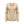 Beige long sleeve thermal top with scoop neck and orange interior trim