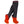 Gerbing black heated socks with visible orange heating elements on the soles