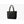 Bellroy black tote bag with two front pockets and shoulder straps