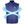 AlphaCool blue sleeveless cooling vest with zipper