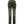 Back view of FjallRaven olive green hiking trousers with reinforced seat and leg panels