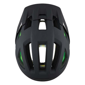 Matte black Smith Optics bike helmet with ventilation ports