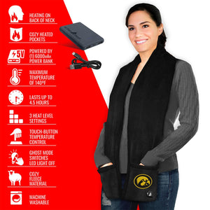 ActionHeat Iowa Hawkeyes 5V Battery Heated Scarf