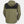 Back view of Helly Hansen olive green and black hooded rain jacket