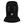 Black quilted Ergodyne hard hat liner with two grey attachment straps