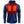 ActionHeat mens blue quarter zip heated fleece pullover with glowing chest heating elements