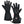 ActionHeat black heated gloves with battery compartment and textured palms