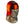 Heated camouflage balaclava with power button and internal heating element graphic