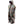 Person wearing a camouflage hooded sleeping bag suit